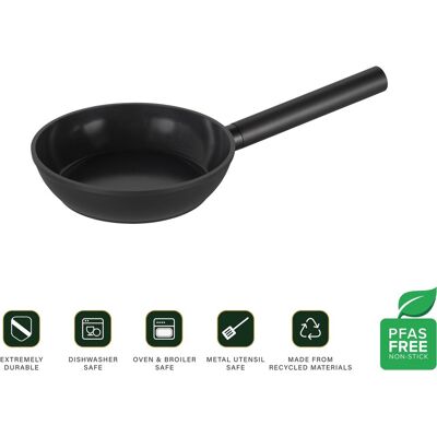 ComBekk forest easy koekenpan ø 20 cm - 100% gerecycled - pfas-vrij - geschikt voor inductie - keramische non-stick antiaanbaklaag ComBekk forest easy koekenpan ø 20 cm - 100% gerecycled - pfas-vrij - geschikt voor inductie - keramische non-stick antiaanbaklaag