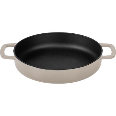 ComBekk gietijzeren koekenpan ø 24cm - 100% gerecycled - pfas-vrij - geschikt voor o.a. inductie en bbq - sand ComBekk gietijzeren koekenpan ø 24cm - 100% gerecycled - pfas-vrij - geschikt voor o.a. inductie en bbq - sand