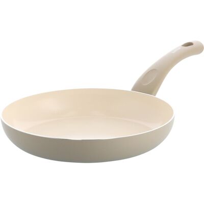 Kochstar essenz taupe keramische koekenpan - 24cm - pfas-vrij - inductie koekenpan - inductie pan - keramische anti-aanbaklaag - koelgreep - ovenbestendig tot 130° c - taupe Kochstar essenz taupe keramische koekenpan - 24cm - pfas-vrij - inductie koekenpan - inductie pan - keramische anti-aanbaklaag - koelgreep - ovenbestendig tot 130° c - taupe