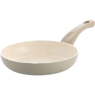 Kochstar essenz taupe keramische koekenpan - 20cm - pfas-vrij - inductie koekenpan - inductie pan - keramische anti-aanbaklaag - koelgreep - ovenbestendig tot 130° c - taupe Kochstar essenz taupe keramische koekenpan - 20cm - pfas-vrij - inductie koekenpan - inductie pan - keramische anti-aanbaklaag - koelgreep - ovenbestendig tot 130° c - taupe