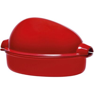 Emile Henry chicken baker large e-box - 415x275mm - grand cru Emile Henry chicken baker large e-box - 415x275mm - grand cru