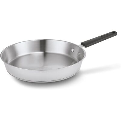 Brabantia enjoyment koekenpan - ø 28 cm - rvs koekenpan - 100% pfas vrij - geschikt voor inductie - roestvrijstalen pan Brabantia enjoyment koekenpan - ø 28 cm - rvs koekenpan - 100% pfas vrij - geschikt voor inductie - roestvrijstalen pan