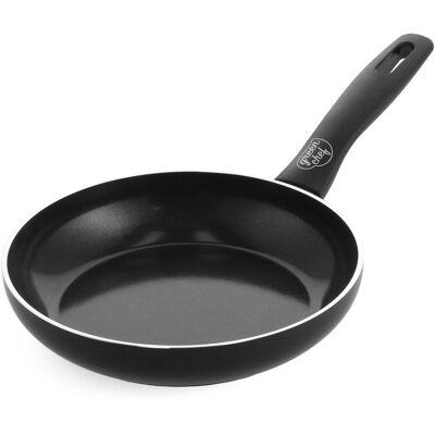 GreenChef prime keramische inductie koekenpan 20cm - pfas-vrij - inductie koekenpan - vaatwasserbestendig - ovenbestendig tot 160°c - keramische antiaanbaklaag - gerecylceerd aluminium - zonder deksel - zwart GreenChef prime keramische inductie koekenpan 20cm - pfas-vrij - inductie koekenpan - vaatwasserbestendig - ovenbestendig tot 160°c - keramische antiaanbaklaag - gerecylceerd aluminium - zonder deksel - zwart