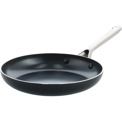 Kochstar nacht keramische koekenpan - 20cm - pfas-vrij - inductie koekenpan - inductie pan - vaatwasserbestendig - ovenbestendig tot 200° c - keramische anti-aanbaklaag - rvs handgreep - rvs rand - zwart Kochstar nacht keramische koekenpan - 20cm - pfas-vrij - inductie koekenpan - inductie pan - vaatwasserbestendig - ovenbestendig tot 200° c - keramische anti-aanbaklaag - rvs handgreep - rvs rand - zwart