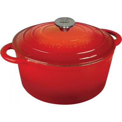 Kinghoff Emaille gietijzeren pan 24cm KH-1529 - gietijzeren pan Kinghoff Emaille gietijzeren pan 24cm KH-1529 - gietijzeren pan