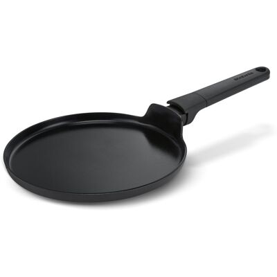 Brabantia vanta pannenkoekenpan - ø 24 cm - flensjespan - keramische antiaanbaklaag titanium versterkt - geschikt voor inductie - 100% pfas vrij - zwart Brabantia vanta pannenkoekenpan - ø 24 cm - flensjespan - keramische antiaanbaklaag titanium versterkt - geschikt voor inductie - 100% pfas vrij - zwart