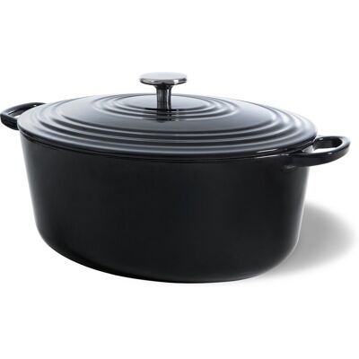 BK - Cocotte Bourgogne Jet Black Ø32 cm - Gietijzer BK - Cocotte Bourgogne Jet Black Ø32 cm - Gietijzer