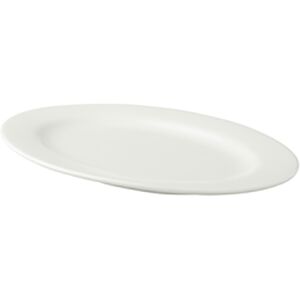 Diversen Schaal wit plat 23x16 royalivory Diversen Schaal wit plat 23x16 royalivory