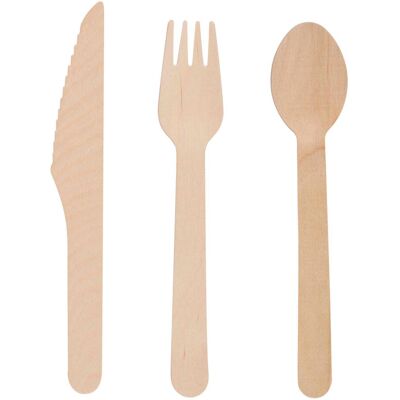 Alpina bestekset, 24dlg. bruin Alpina bestekset, 24dlg. bruin