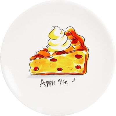 Blond Amsterdam - even bijkletsen - cake plate apple pie -18 cm Blond Amsterdam - even bijkletsen - cake plate apple pie -18 cm