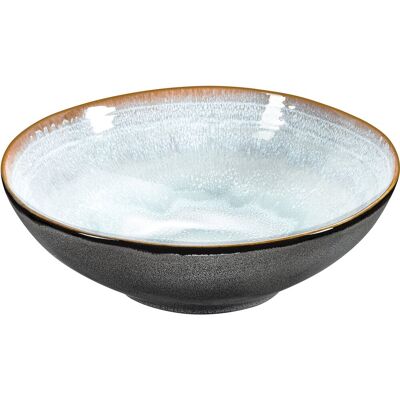 Medard De Noblat - shadow aqua - saladeschaal 24 cm - 2 delig Medard De Noblat - shadow aqua - saladeschaal 24 cm - 2 delig