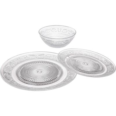 Secret de Gourmet Kristallen Servies voor 6 personen - 18 stuks Secret de Gourmet Kristallen Servies voor 6 personen - 18 stuks