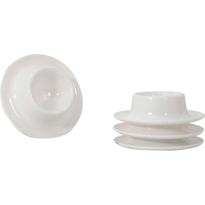 Gimex - royal line - eierdop - ivory - 4 stuks Gimex - royal line - eierdop - ivory - 4 stuks