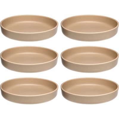 LEONARDO Roma Keramische Soepborden Set - 6 st. LEONARDO Roma Keramische Soepborden Set - 6 st.