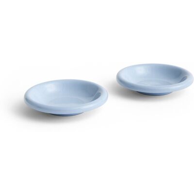 Hay - Assiettes creuses en terracotta Barro - Set de 2 - Blauwe hemel Hay - Assiettes creuses en terracotta Barro - Set de 2 - Blauwe hemel