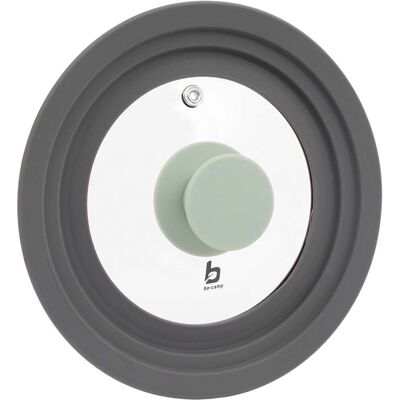 Bo-Camp - deksel - universeel - glas - 18 cm Bo-Camp - deksel - universeel - glas - 18 cm