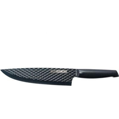 Blue Diamond koksmes - 20cm - 100 staal - antikleef - vaatwasbestendig Blue Diamond koksmes - 20cm - 100 staal - antikleef - vaatwasbestendig