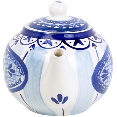 Blond Amsterdam delfts blond theepot - 1.5 l - aardewerk Blond Amsterdam delfts blond theepot - 1.5 l - aardewerk