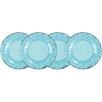 Gimex - stone line - diepbord - opal - 4 stuks Gimex - stone line - diepbord - opal - 4 stuks