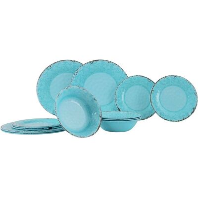 Gimex stone line servies - opal - 12-delig Gimex stone line servies - opal - 12-delig