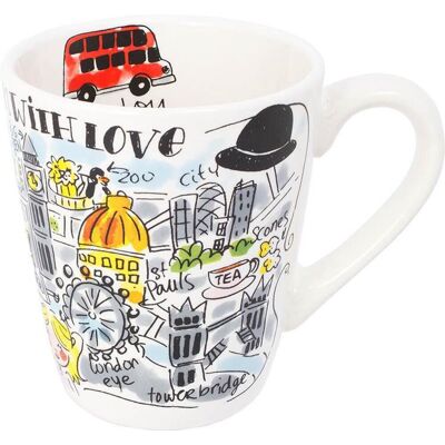 Blond Amsterdam city londen mok - 350 ml Blond Amsterdam city londen mok - 350 ml