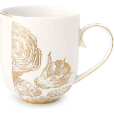 Pip Studio - royal white - mok large 325ml Pip Studio - royal white - mok large 325ml