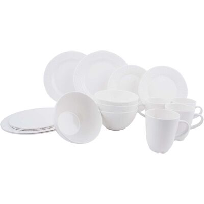 Gimex Royal Edelweiss Antislip Melamine Servieset - 16-delig Gimex Royal Edelweiss Antislip Melamine Servieset - 16-delig