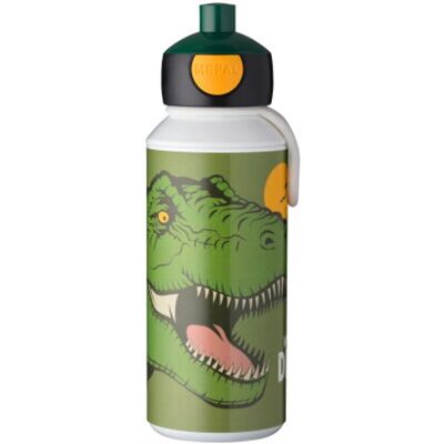 Mepal pop-up drinkfles campus - 400 ml - sluit goed af - drinkbeker voor kinderen - dino Mepal pop-up drinkfles campus - 400 ml - sluit goed af - drinkbeker voor kinderen - dino