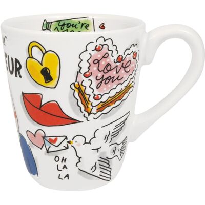 Blond Amsterdam , specials, love: beker 0,35l monsieur Blond Amsterdam , specials, love: beker 0,35l monsieur