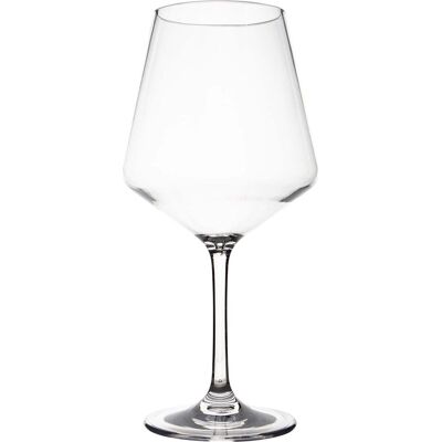 Gimex solid line rode wijnglas - 670 ml - 2 stuks Gimex solid line rode wijnglas - 670 ml - 2 stuks