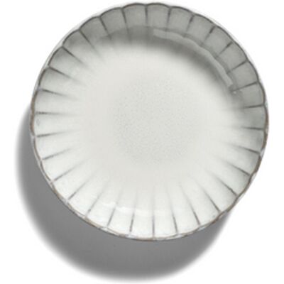 Serax - Hoog Bord XS INKU DOOR SERGIO HERMAN 2-pack - Wit - Servies Serax - Hoog Bord XS INKU DOOR SERGIO HERMAN 2-pack - Wit - Servies
