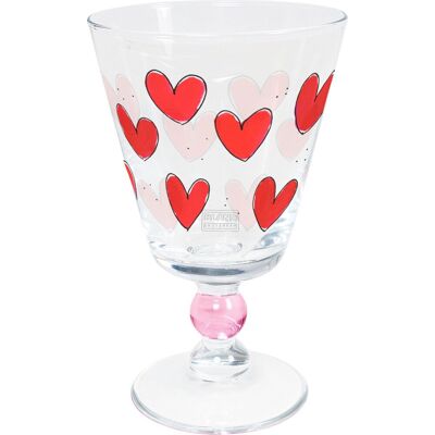 Blond Amsterdam , specials, love: wijnglas hearts Blond Amsterdam , specials, love: wijnglas hearts