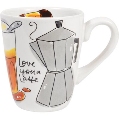 Blond Amsterdam cozy days: beker 0,35l coffee Blond Amsterdam cozy days: beker 0,35l coffee