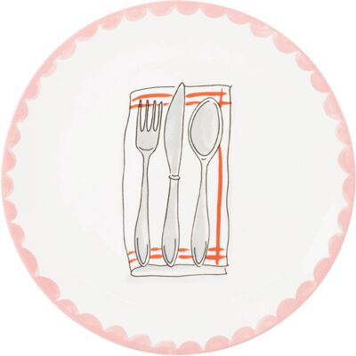 Blond Amsterdam , every day: bord 26 cm bestek Blond Amsterdam , every day: bord 26 cm bestek