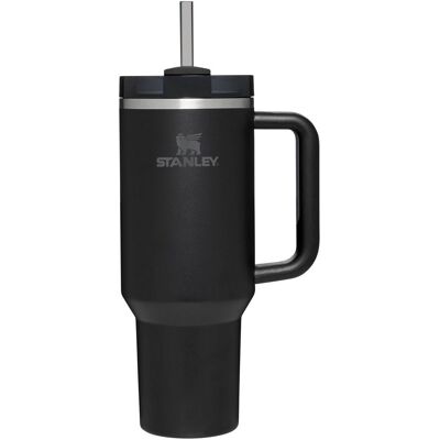 Stanley quencher® h2.0 flowstate tumbler - 9-11 uur koud - 40-48 uur met ijs - drinkfles met rietje, handvat en deksel - vaatwasmachinebestendig - thermosbeker voor koude dranken - black tonal Stanley quencher® h2.0 flowstate tumbler - 9-11 uur koud - 40-48 uur met ijs - drinkfles met rietje, handvat en deksel - vaatwasmachinebestendig - thermosbeker voor koude dranken - black tonal