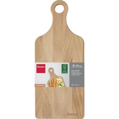 Metaltex beukenhouten plank met greep Metaltex beukenhouten plank met greep