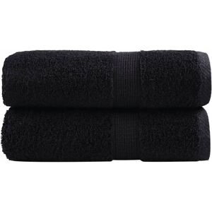 VidaXL Gastendoekjes solund 2 st 600 g/m² 30x50 cm zwart VidaXL Gastendoekjes solund 2 st 600 g/m² 30x50 cm zwart
