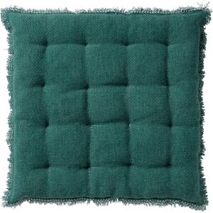 Dutch Decor burto stoelkussen van gewassen katoen sagebrush green 40x40 cm Dutch Decor burto stoelkussen van gewassen katoen sagebrush green 40x40 cm