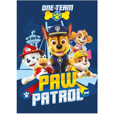 Paw Patrol polar fleece deken 100x140 cm Multi kleuren Paw Patrol polar fleece deken 100x140 cm Multi kleuren