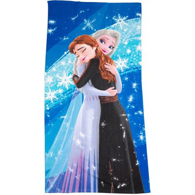 Disney Strandlaken frozen, 140x70cm Multi kleuren Disney Strandlaken frozen, 140x70cm Multi kleuren