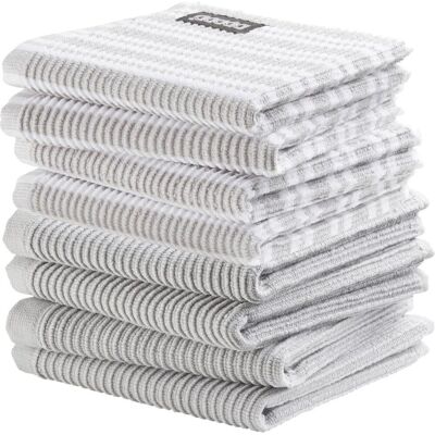 DDDDD - Basic/Classic - Lichtgrijs - 30x30 cm - Dish towels DDDDD - Basic/Classic - Lichtgrijs - 30x30 cm - Dish towels