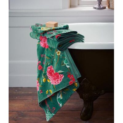 Pip Studio good evening badhanddoek - groen Pip Studio good evening badhanddoek - groen