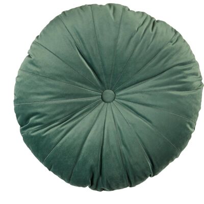 KAAT Amsterdam mandarin sierkussen - dia 40 cm - grijsgroen KAAT Amsterdam mandarin sierkussen - dia 40 cm - grijsgroen