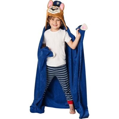 PAW Patrol Fleece deken chase afm:110x140cm PAW Patrol Fleece deken chase afm:110x140cm