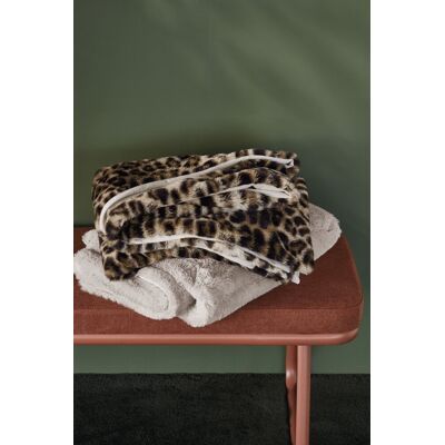 KAAT Amsterdam leonard plaid - 130 x 170 cm - naturel KAAT Amsterdam leonard plaid - 130 x 170 cm - naturel