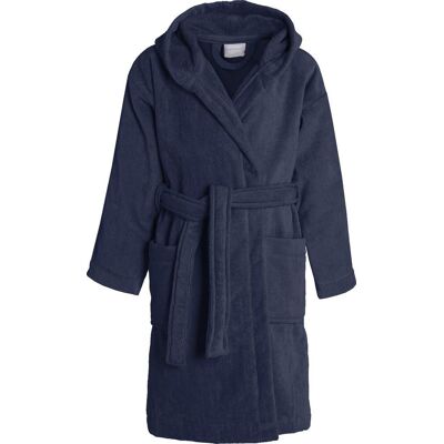 Seahorse - pure - kinderbadjas - indigo - 158/164 Seahorse - pure - kinderbadjas - indigo - 158/164