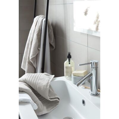 Beddinghouse sheer - katoen - handdoek - 60x110 cm - zand Beddinghouse sheer - katoen - handdoek - 60x110 cm - zand