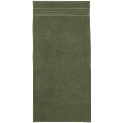 Beddinghouse sheer - handdoek - 50x100 cm - olijfgroen Beddinghouse sheer - handdoek - 50x100 cm - olijfgroen