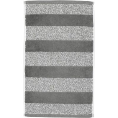 Beddinghouse sheer stripe - gastendoekje - 30x50cm - antraciet Beddinghouse sheer stripe - gastendoekje - 30x50cm - antraciet