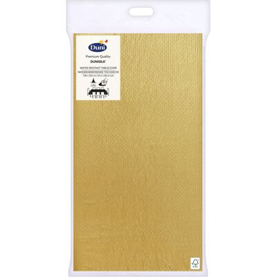 Duni tafellaken 138x220 cm goud Duni tafellaken 138x220 cm goud
